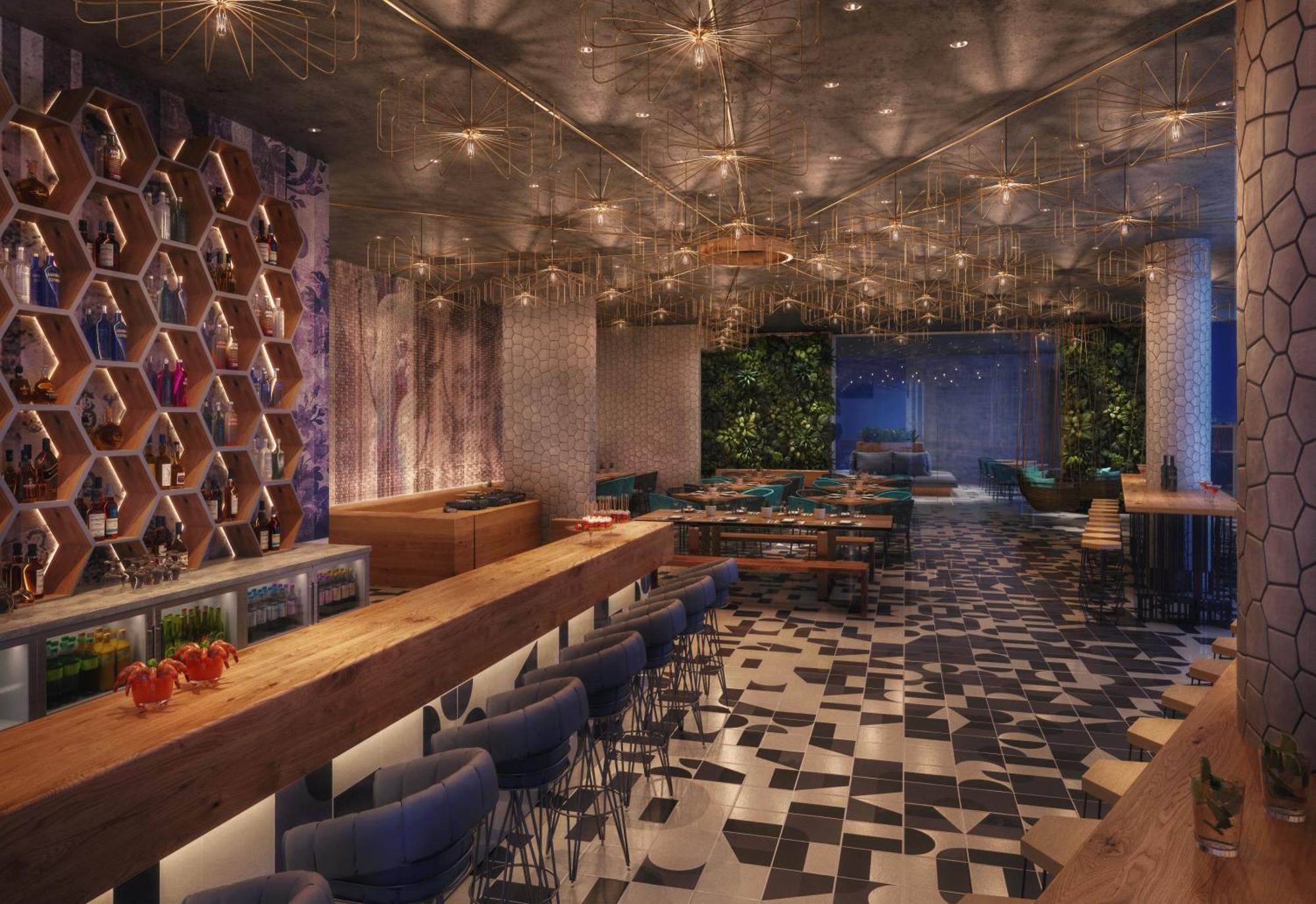 Moevenpick Hotel & Apartments Ghala مسقط المظهر الخارجي الصورة The interior of the restaurant