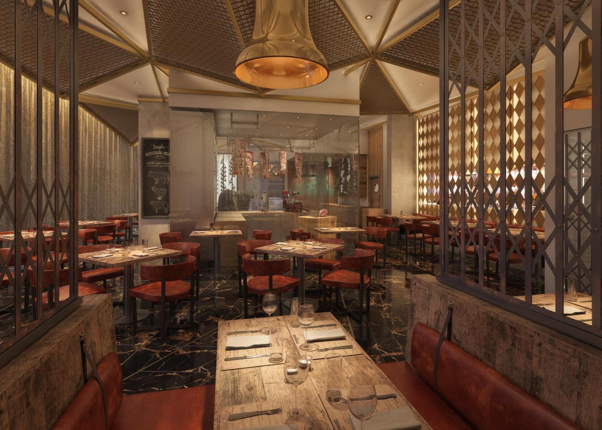 Moevenpick Hotel & Apartments Ghala مسقط المظهر الخارجي الصورة Interior of the restaurant